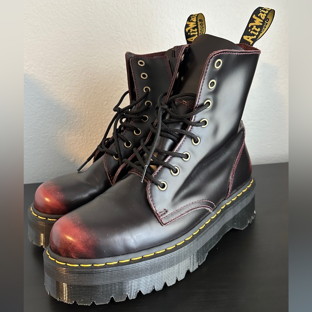 Dr Martens Jadon Cherry Red Arcadia Women’s 11